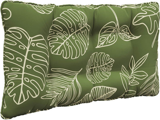 vidaXL Pernă De Canapea De Grădină Cu Spătar Verde 2 Buc 68.5x80 Cm
