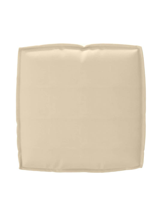 vidaXL Waterproof Bench Cushion for Pallet with Backrest Beige 2 Pieces 50x52cm Various Colors
