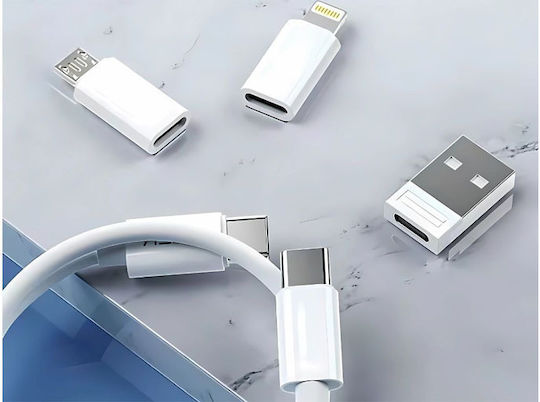 USB to Type-C / micro USB / Lightning Cable