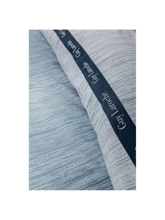Guy Laroche Avene Set Bed Sheets Super Double With Rubber Hugger 170x200+32cm 4 Pieces