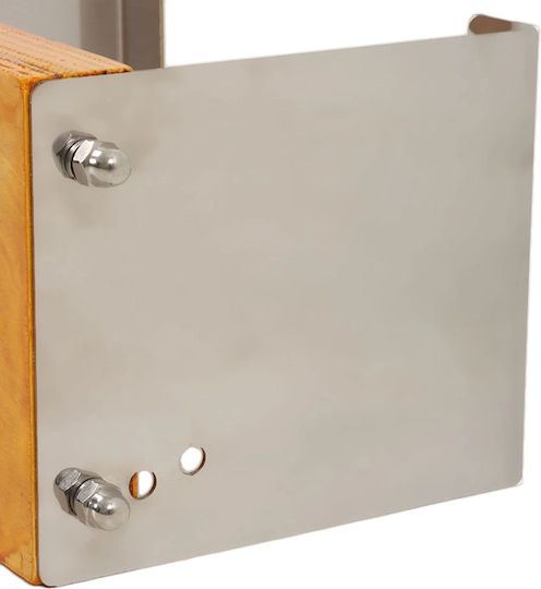 Auxiliary Outboard Engine Mount Engines Up To 12 Hp Stainless Steel & Wood