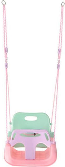 Kinder Schaukel mit Schutz 43x38x168cm Rosa