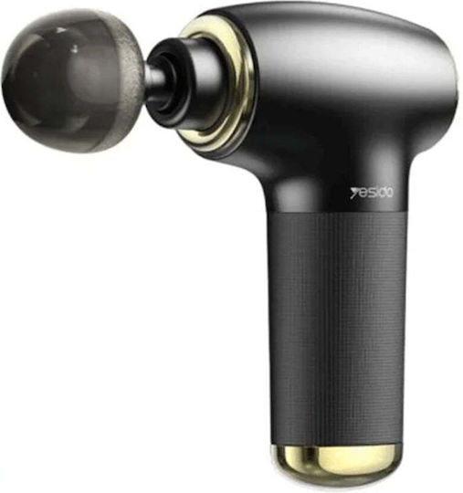 Yesido Xmart Massagepistole für den Körper mit Vibration Schwarz