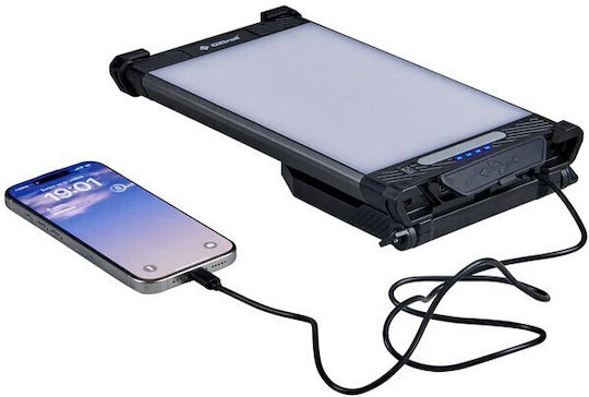 OZtrail Lumos Lanternă LED cu Baterie pentru Camping cu Lanternă și Powerbank 2000 Lumen Albă