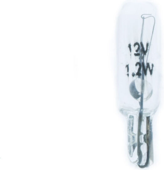 Einparts Autolampen W1.2W T5 Halogen 12V 10 Menge