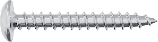 vidaXL Ξυλόβιδα Inox με Μήκος 4mm 8451τμχ 18kg