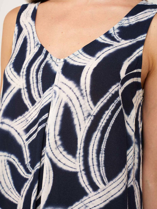 Sommer Damenkleid Blau