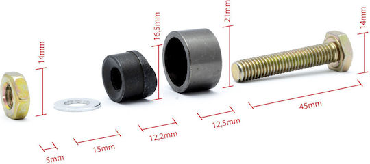 Einparts 16.5mm Hole Cutter Parking Sensors 2-4mm Bumpers