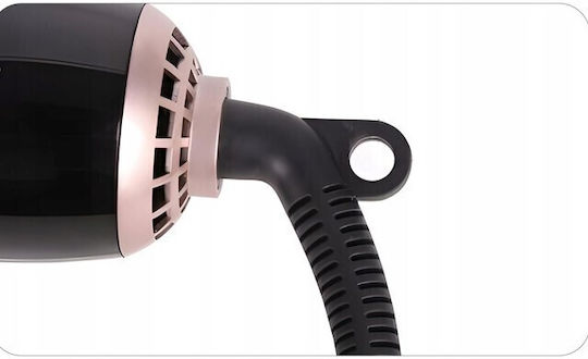 Uscător De Păr 4 În 1 Zola Uscare Îndreptare Ondulare Coafare Păr 550w 220v 4 Capete Interșanjabile 2 Trepte De Viteză Încălzire Rapidă Mâner Ergonomic 25 X 5 X 5 Cm Negru