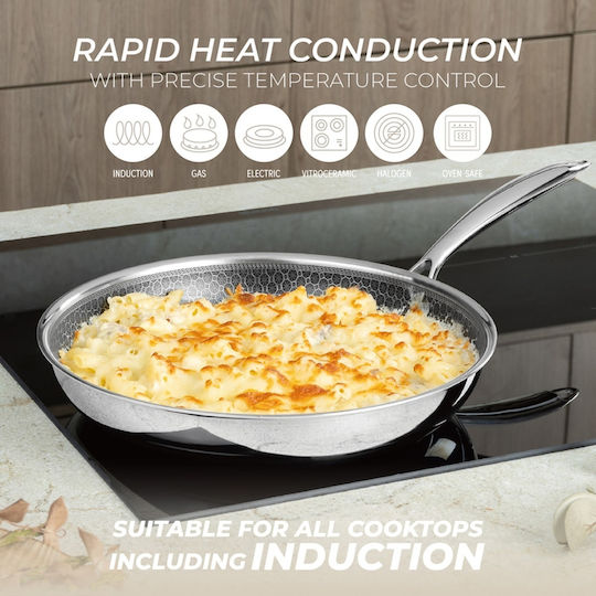Berlinger Haus Eternal Collection Pan Made of Stainless Steel with Non-Stick Coating 30cm