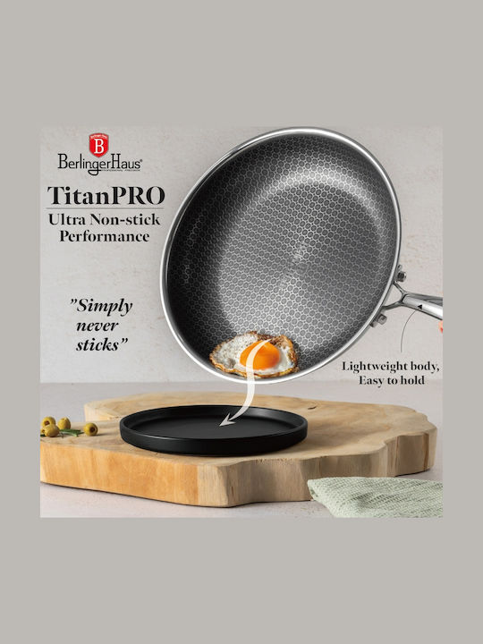Berlinger Haus Eternal Collection Pan Made of Stainless Steel with Non-Stick Coating 30cm