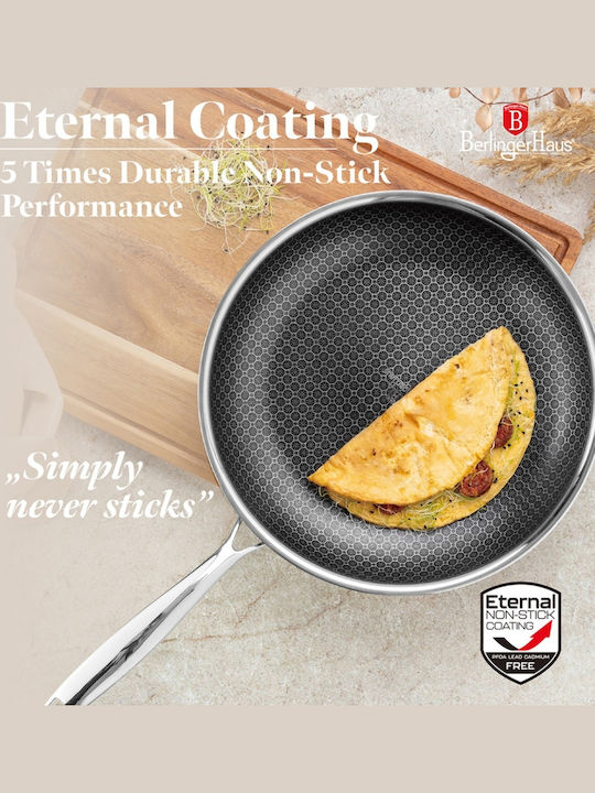 Berlinger Haus Eternal Collection Pan Made of Stainless Steel with Non-Stick Coating 30cm
