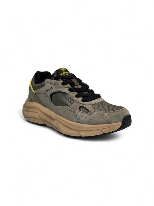 Ανδρικά Sneakers Λαδί