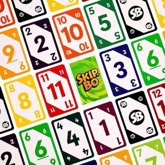Επιτραπέζιο Παιχνίδι Skip.bo για 6 Παίκτες 7+ Ετών JMM20 (EN) Mattel