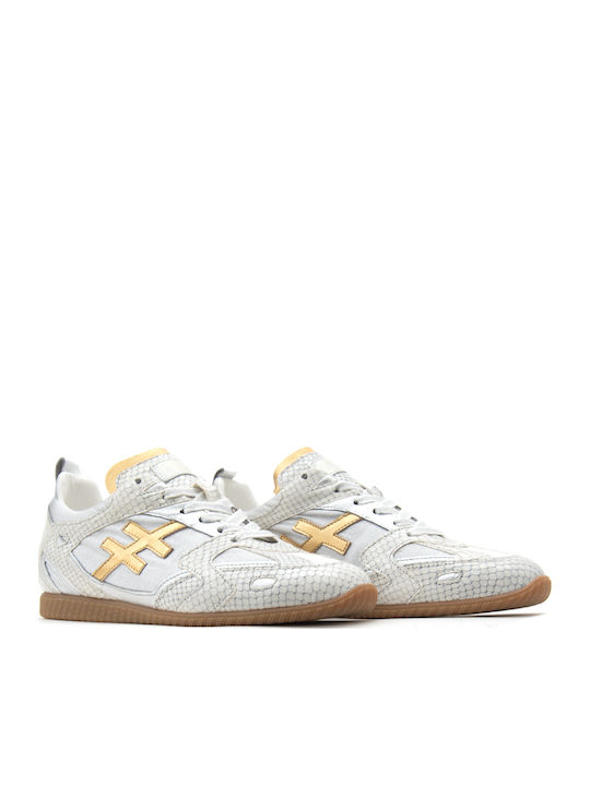 Γυναικεία Sneakers Γκρι- Χρυσο