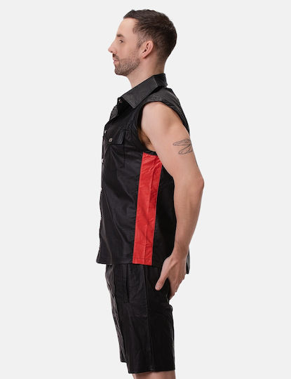 Barcode Berlin Sexy Ανδρικό Top Μαύρο