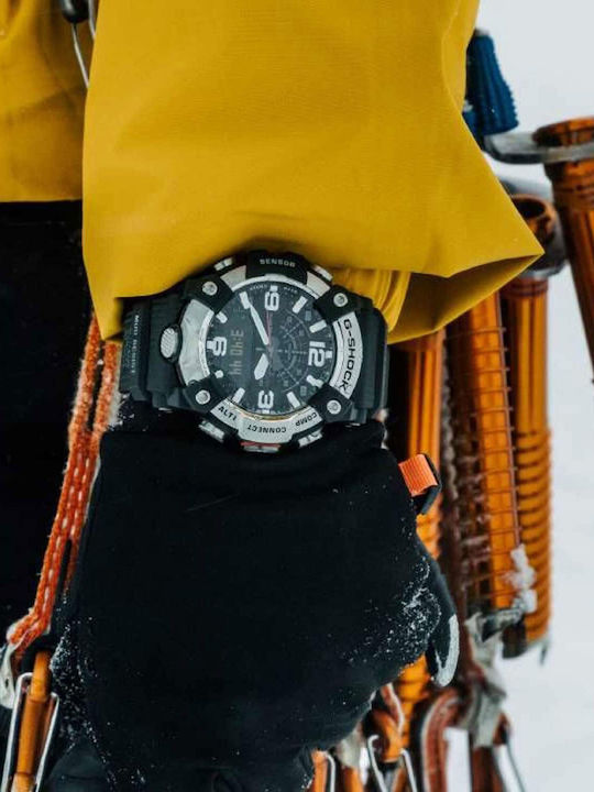 Casio Master G Mudmaster Ρολόι Μπαταρίας με Καουτσούκ Λουράκι