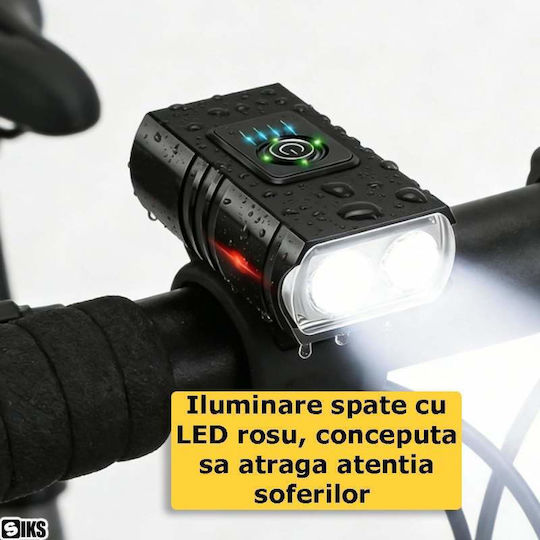 Set Lumini Reîncărcabile pentru Bicicletă