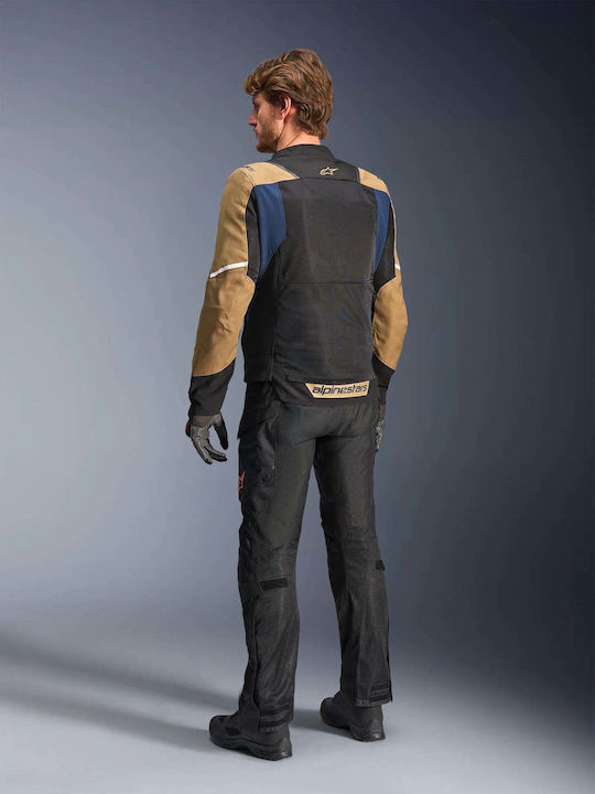 Alpinestars ST-2 Air Лятно Мъжко Мотоциклетно Яке Deep Blue / Тъмно Каки / Черен