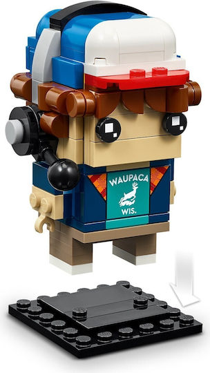 LEGO Brick Headz Stranger Things Mike Dustin Lucas și Will Figuri pentru 10+ Ani