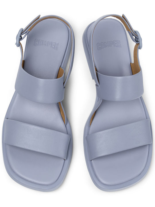 Dana Leather Women's Sandals Blue