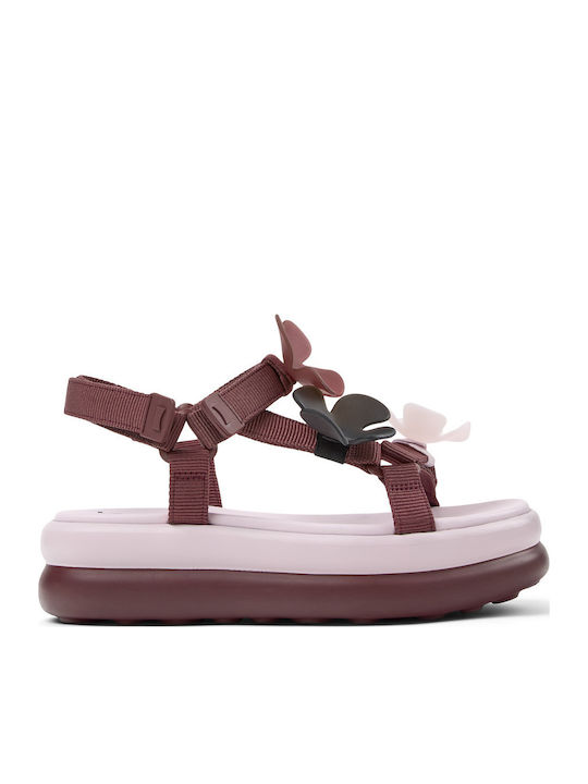 Pelotas Flota Leather Women's Sandals Burgundy
