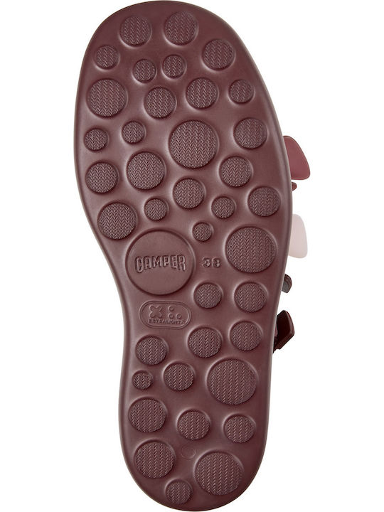Pelotas Flota Leather Women's Sandals Burgundy