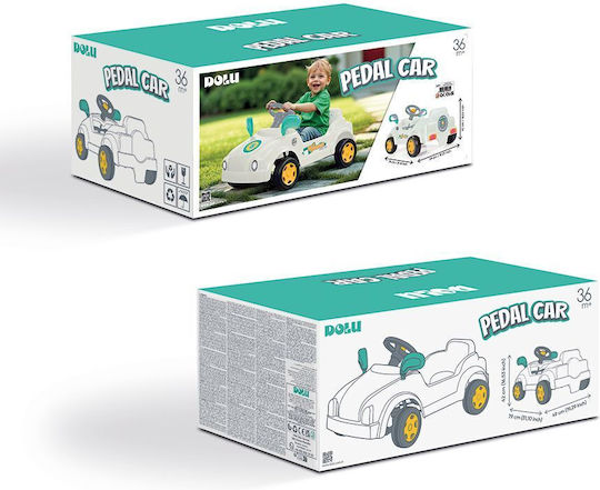 Smart One-Seater with Pedal White for 3+ Years