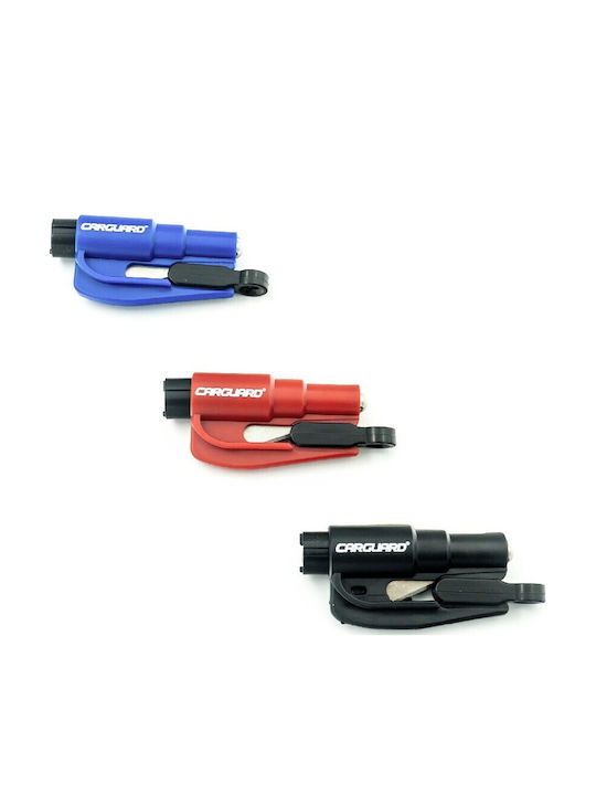 Set 1 Emergency Car Keychain Carguard Safety Belt Cutter + Window Breaker Hammer Set 1 Emergency Car Keychain Carguard Safety Belt Cutter + Window Breaker Hammer