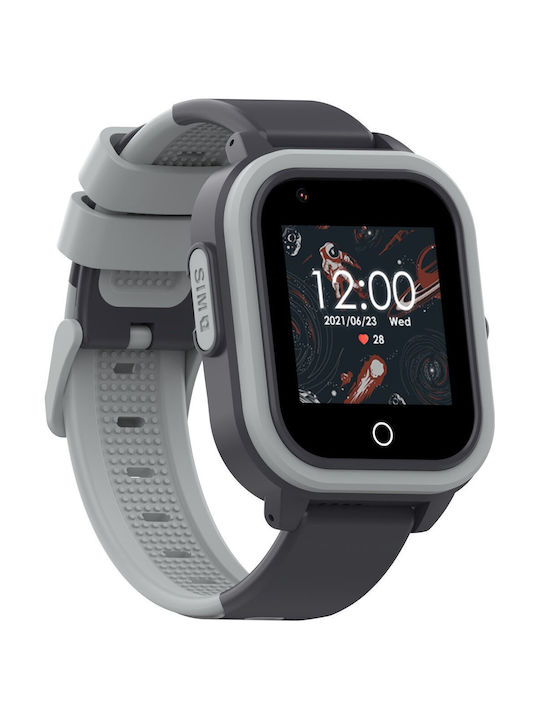 Bemi Kids' 4G Smartwatch with GPS & Camera Grey