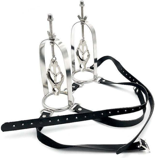 Kinksters Σφιγκτήρες Θηλών σε Ασημί Χρώμα