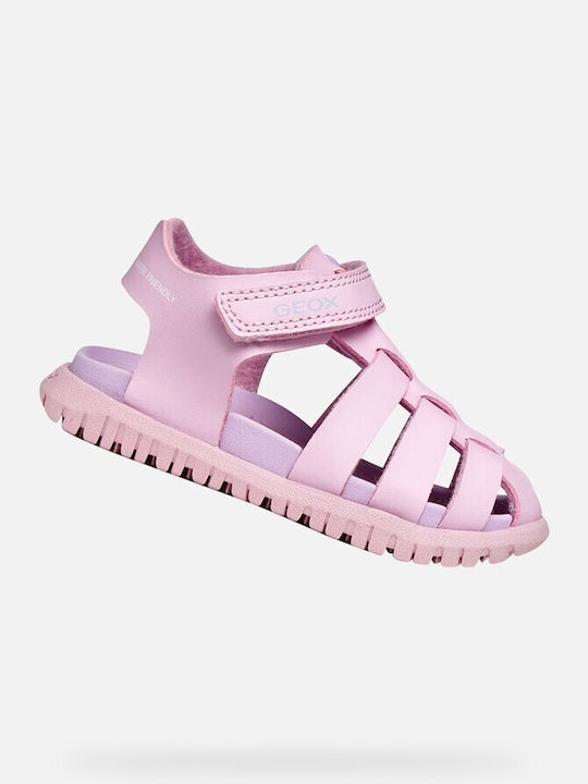 Παιδικά Πέδιλα B Sandal Fusbetto Ανατομικά Ροζ