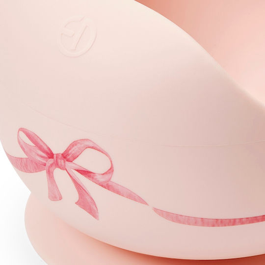 Elodie Details Silicone Feeding Set with Anti-Slip Pink Base 2 Pieces