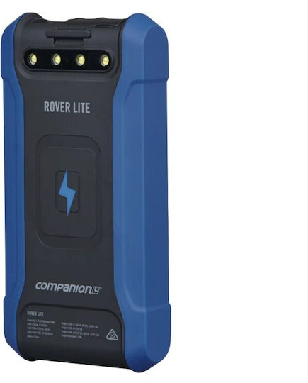 OZtrail Rover Lite Ηλιακό Power Bank 20000mAh 10W με 2 Θύρες USB-A και Θύρα USB-C Μαύρο