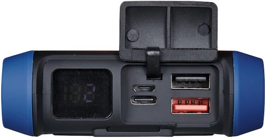 OZtrail Rover Lite Ηλιακό Power Bank 20000mAh 10W με 2 Θύρες USB-A και Θύρα USB-C Μαύρο