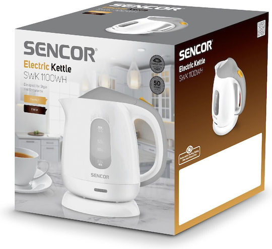 Sencor SWK Fierbător de Apă 1l 1100W Alb