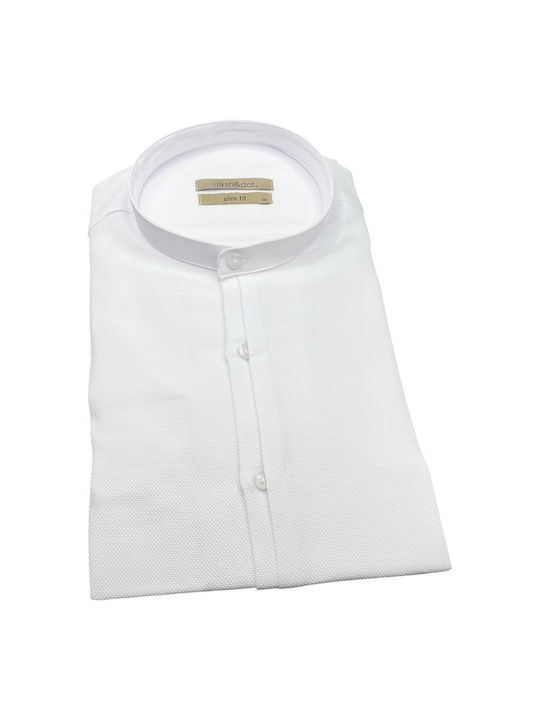 Long Sleeve Shirt Narrow Fit White