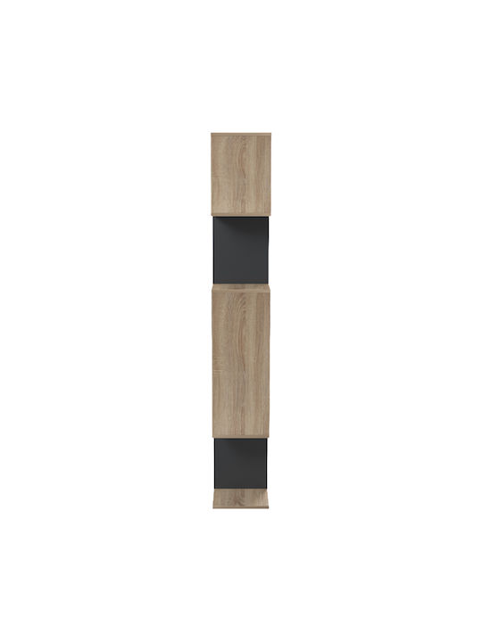 Bibliotecă Mito Sonoma-Antracit 108.5x25x161cm
