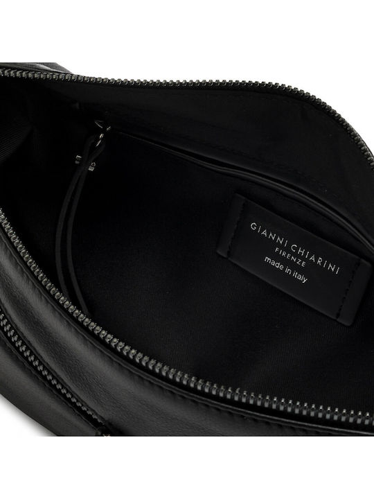 Leather Women's Shoulder Bag Black