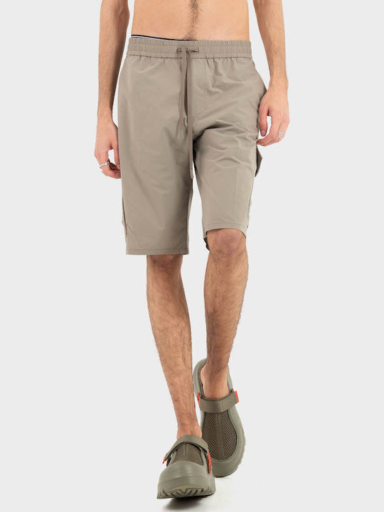 Ανδρική Βερμούδα Dark Beige