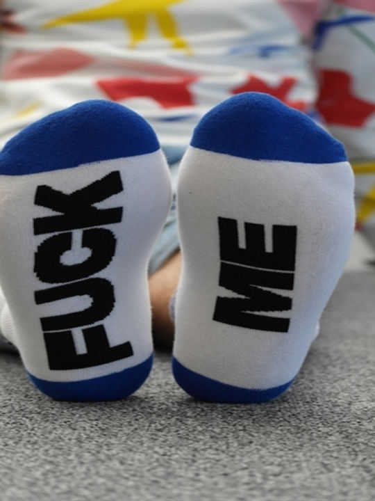 Mister B Sexy Blau Socken