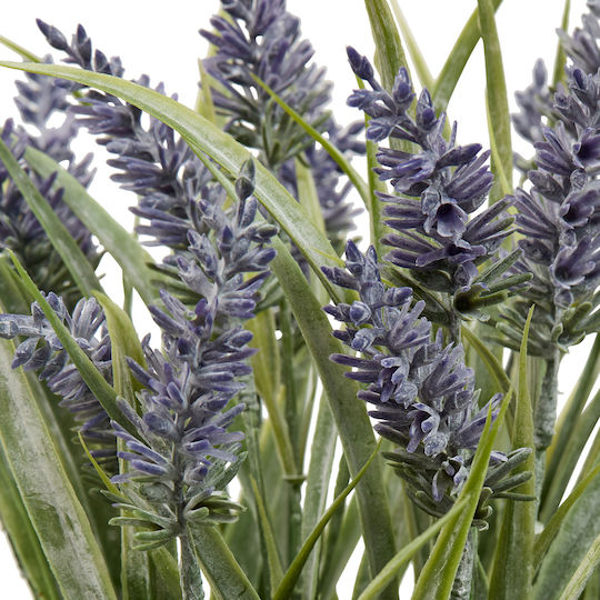 Künstliche Topfpflanze Φ22x35 A-s Lavendel 214054 Kunststoff