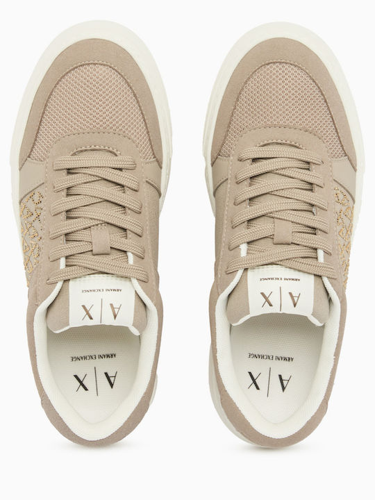 Armani Exchange Сникърси Кафяви