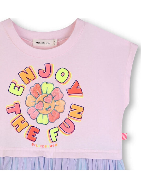 Girls Dress Short Sleeve Multicolour U21838 44L
