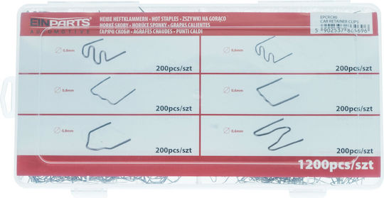 Einparts Clipsuri Din Plastic Pentru Repararea Bara 1200 Bucăți Hot