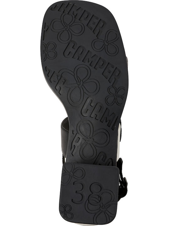 Damen Sandalen Mehrfarbig Leder