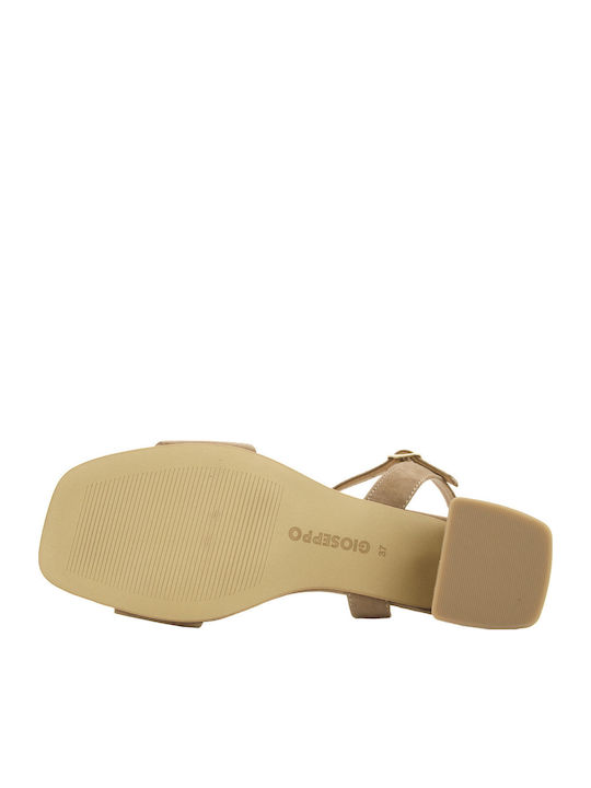 Suede Damen Sandalen Braun