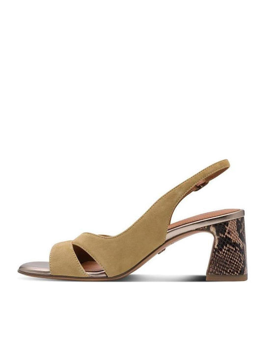 Leather Sandals Tabac