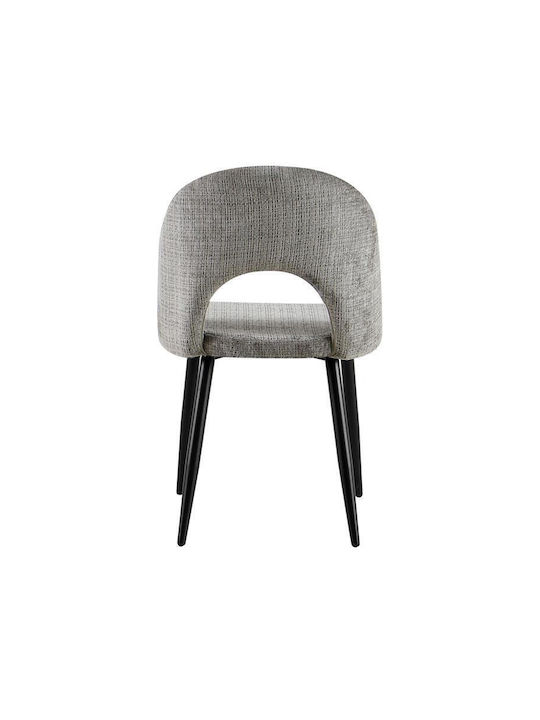 Fl2315 Dining Chair With Dark Gray Fabric Upholstery 57x49x84cm