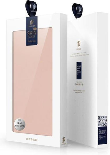 Dux Ducis Skin Book Piele Artificială / Silicon Albastru (Poco X5 Pro)